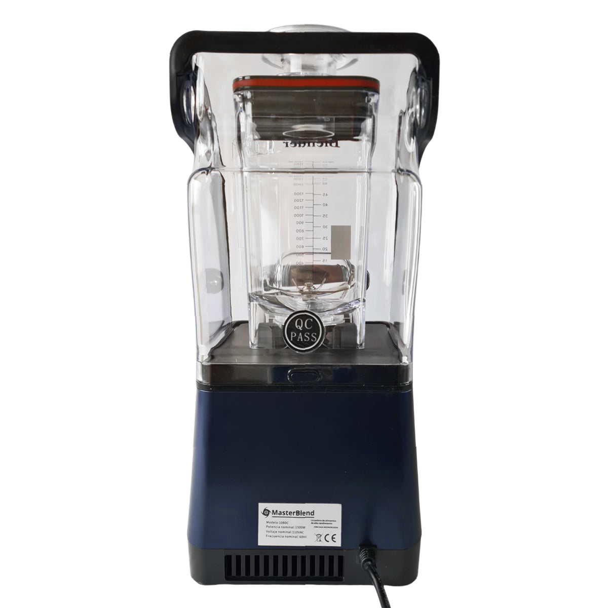 MasterBar MBB16DC 1.6 Litros 1500w/2 Hp 20,000RPM para Hielo