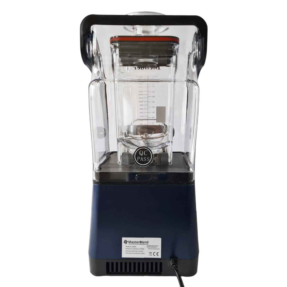 MasterBar MBB16DC 1.6 Litros 1500w/2 Hp 20,000RPM para Hielo