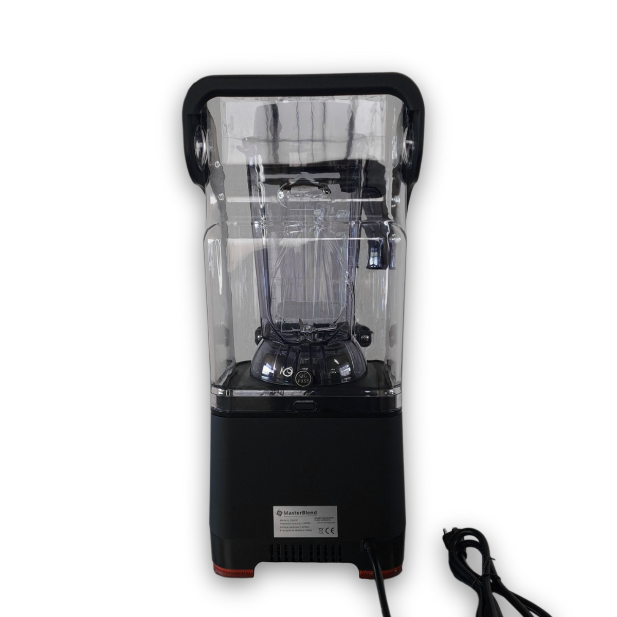 MasterKitchen Pro Mbk25dc V2 2.5Litros 110v 2.2Hp 24,000 RPM para Alimentos